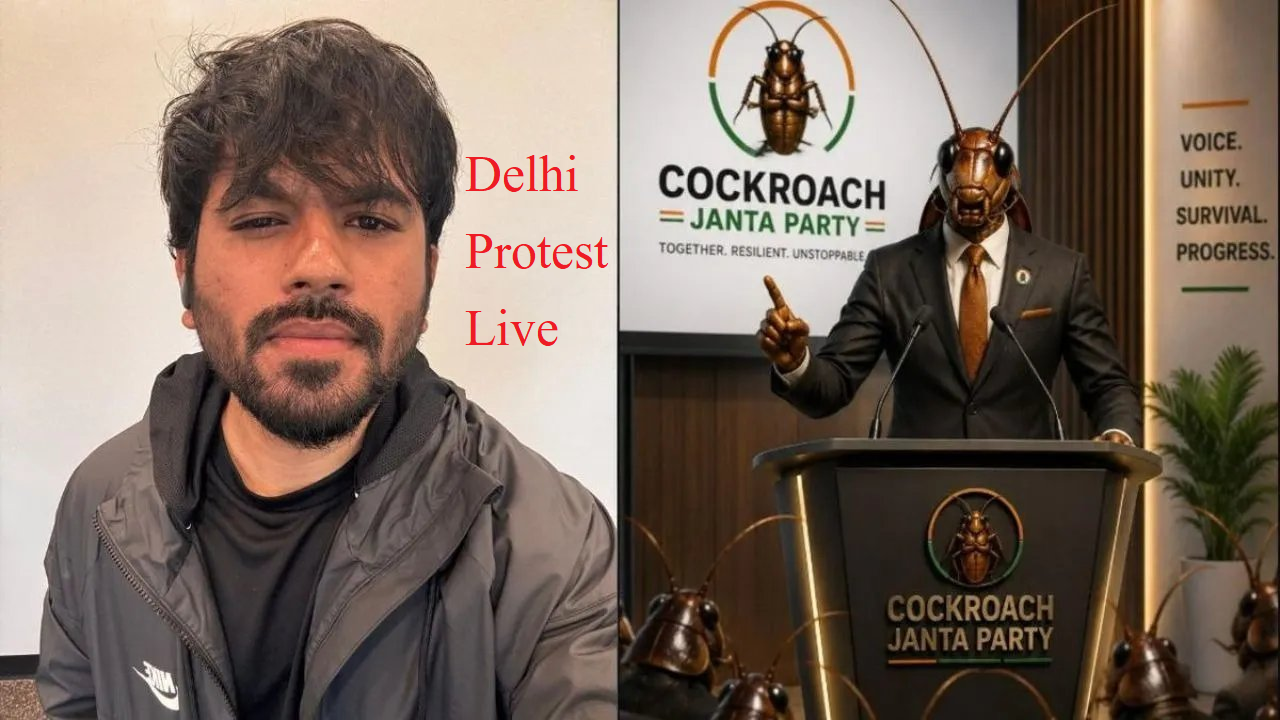 दिल्ली में कॉकरोच जनता पार्टी का हल्ला बोल! शिक्षा मंत्री के इस्तीफे की मांग पर जंतर-मंतर कूच की तैयारी